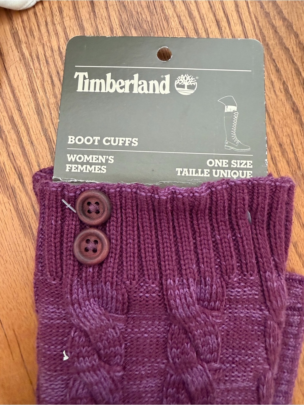 Timberland Women's Boot Cuffs - Deep Purple